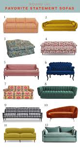 Shop 71 top velvet tufted settee and earn cash back all in one place. Roundup Statement Sofas The House That Lars Built
