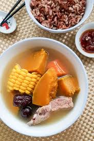 Pumpkin Pork Ribs Soup Chinese Pumpkin Soup Souper Diaries Recipe Food Chinese Soup Recipes Pumpkin Soup