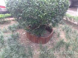You can create limitless garden edging ideas with wood as it is an easy to handle edging material. Garden Circle Wooden Edging 1505