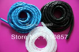 • just wrap it tightly around the wires and knot the end. Id 7mm X Od 8mm 33ft 10m Spiral Wrap Tube Black Clear Wiring Loom Harness Cable Mesh Bind Tie Pc Manager Cord Spiral Wrap Tube Spiral Wrapwire Loom Aliexpress