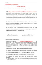Take this quiz to learn all sorts of facts and stats on how cisgender women's bodies work. Comprehensive Construction Safety And Health Program Cshp Template Form Cshp Template Studocu