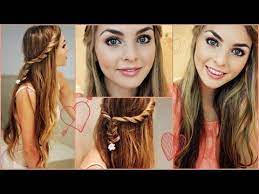 Top 10 cute and cool hairstyles for girls. Perfect First Day Of High School Hair Makeup Jackie Wyers Youtube High School Hairstyles Hairstyles For School Picture Day Hair