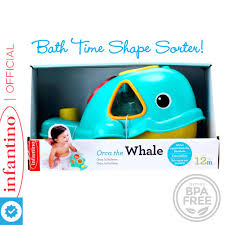 1 offer from $24.96 #48. Infantino Orca The Whale Bpa Free Bath Shape Sorter W Spraying Blowhole Action Developmental Shopee Philippines