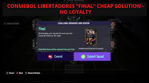 Vive la conmebol libertadores con seguimiento de partidos y contenido exclusivo. Fifa 21 Sbc Conmebol Libertadores Final Cheap Solution No Loyalty Fifa 21 League Sbc Youtube