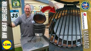 This grill offers the convenience of a gas grill with the real flavor of a wood fire. Lidl Mini Kamado Landmann Grill Chef Bbq Diy Heat Deflector And Pizza Steel Youtube
