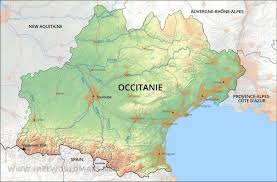 Ayant connu différents noms au cours de son histoire, l'occitanie réunit les régions de culture et de langue occitane situées dans le sud de la france. Occitanie Map