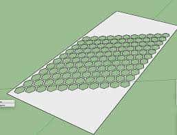 Jhs powerbar tools ams smooth extruder face finder offset edges extrude lines extrude along path pipe along path lines to. Help With Hexagonal Grid Offset Pro Sketchup Community