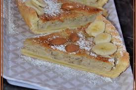 Tarte Banane Amande Recette Banane Dessert Tarte