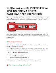 xxx-videos+!)! VIDEOS Filtran 17V2 NO CINEMA PORTAL ZACARIAS 17X2 XXX VIDEOS