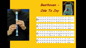 Ode to joy for recorder quartet by ludwig van beethoven. Beethoven Ode To Joy Recorder Tutorial Youtube