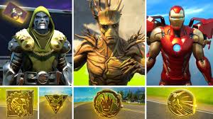 14.40 update patch notes, boss, skins, date, trailer, leaked skins, item shop and everything you. Season 4 All Bosses Mythic Weapons Keycard Vault Locations Guide Doctor Doom Boss Groot Surfer Youtube