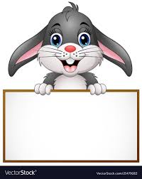 Disney parks exclusive mickey mouse beveled cherry wood 5 x 7 photo picture frame. Illsutartion Of Cartoon Bunny Holding Blank Sign Download A Free Preview Or High Quality Adobe Illustrator Ai Eps Pdf Cartoon Bunny Cartoon Cartoon Clip Art