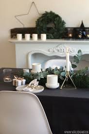 Weihnachtliche Tischdeko Gold Weiss Eukalyptus Tischdeko Tischdeko Weihnachten Tischdekoration