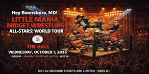 Boonsboro, Maryland "Midget Mayhem / Little Mania..."