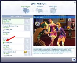 What do you need for a birthday party in sims 4? Social Events Don T Have Any Goals Anymore Crinrict S Sims 4 Help Blog