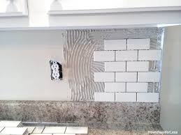 How To Install A Kitchen Backsplash The Best And Easiest Tutorial Diy Backsplash Diy Tile Backsplash Diy Kitchen Backsplash