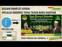 Pencemaran pendidikan pengajian pengantin penutup background pamflet pengajian keren pamflet pengajian page 1 line 17qq com kombinasi warna. Tutorial Pixellab Cara Desain Pamflet Pengajian Tema Tahun Baru Hijriyah Di Android Youtube