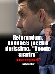 Il Piave mormorò: il referendum è fallito." E stavolta non è retorica, è  Vannacci. Il generale non la manda a dire: referendum KO, sinistra  asfaltata, milioni di euro buttati. E per cosa?