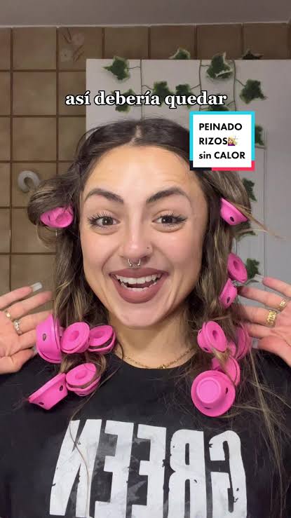 RIZOS sin CALOR 💇🏼♀️ usando BOLAS de silicona 🎱 #hair #makeup  #hairstyle #haircut #hairtutorial #peinados #peinado #makeuptutorial  #curlyhair #maquillajetutorial #rizossincalor