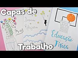 Capa De Trabalho De Portugues Para Imprimir Diy Capas De Trabalho Lindas Biologia Ensino Religioso E Ed Fisica Youtube Capas De Trabalhos Desenhos De Educacao Fisica Trabalho De Educacao Fisica