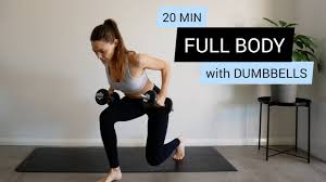 20 minute full body with dumbbells