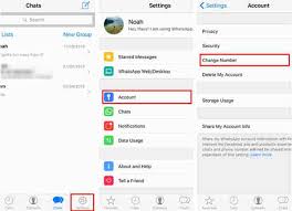 This will just work in jailbreak iphone. How Can I Change The Phone Number Of Whatsapp On Iphone