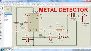 These series of pulses allow you to continuously blink an led, for example. Metal Detector Using 555 Electrical Electronics Projects Facebook