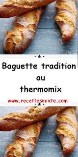 Baguette Tradition Au Thermomix In 2020 Cooking Food Thermomix Baking