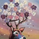 Whitetail Bouquet - Tipsy Brush Painting Party!