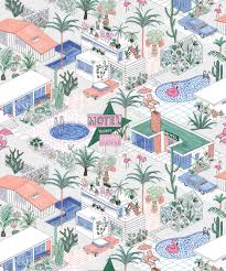 Browse our large selection of. Palm Springs Mid Century Inspired Wallpaper Milton King