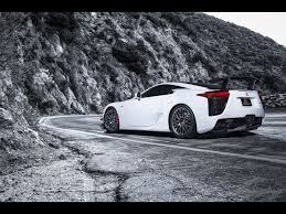 2013 Lexus Lfa Nurburgring Edition White Static Rear Angle Lexus Lfa Lexus Super Cars