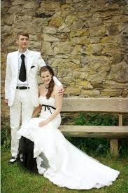 Black White Klein Madchentraume Wedding Dresses Crinoline Skirt Wedding Outfit