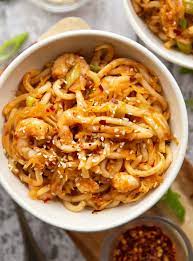 Spicy Prawn Noodles Shrimp Don T Go Bacon My Heart