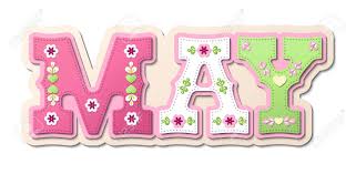 Please use and share these clipart pictures with your friends. May Illustrated Name Of Calendar Month On White Background Royalty Free Cliparts Vectors And Stock Illustration Image 52210023