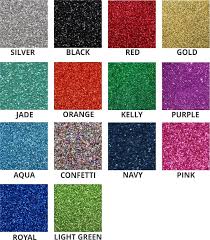 Ultra Sparkle Glitter Material Color Charts S S Custom