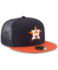 New Era Houston Astros On Field Mesh Back 59fifty Fitted Cap Reviews Sports Fan Shop By Lids Men Macy S In 2021 Houston Astros Fitted Hats Postseason