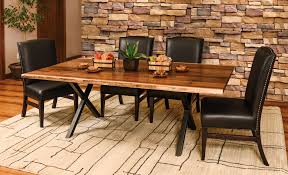 This beautiful chair features a simple barrel seat with a plush cushion and back, ensuring that every meal is a comfortable one. Xavier Trestle Table Amish Direct Furniture