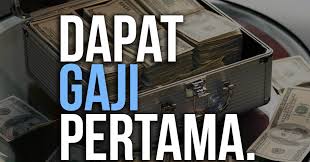 (gaji permulaan ialah pada gred dg41: Dapat Gaji Pertama Bekerja Sebagai Cashier Di Restoran Fast Food
