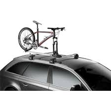 Porte Velos Sur Barres De Toit Thule Thruride 565 Pour 1 Velo Feu Vert
