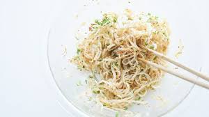 Sukju Namul Korean Bean Sprout Salad Norecipes Elevating Everyday Meals Recipe Namul Recipe Bean Sprout Salad Sprouts Salad