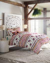 Suno For Anthropologie Woven Malindi Duvet Cover Home Decor Styles Elegant Bedding Headboards For Beds