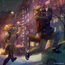 Get Back You Sneaky Heyana You Think You Can Sneak Attack Me And Get Away With It Anthro Furry Furry Drawing Yiff Furry