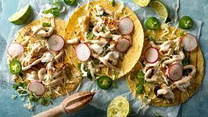 Heat a dry cast iron skillet over medium heat. Crispy No Fry Fish Tacos Cityline