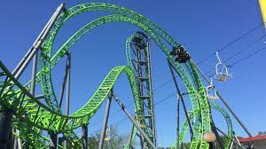 The Monster New Roller Coaster At Adventureland Des Moines Iowa Youtube