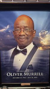 Celebration of Life for Elder Oliver Murrill will begin streaming at 10:00  am