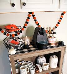 The bar is a place to enjoy a drink and some snacks. Create A Halloween Coffee Bar For Home Joyfully So