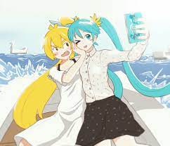 Akita Neru X Hatsune Miku Miku Hatsune Miku Hatsune