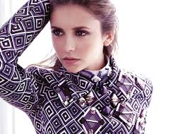 2K, cut out, July 2014, beautiful woman, Nina Dobrev, human hair, s,  beauty, long hair, hairstyle, looking at camera, studio shot, hair, promo  photo shoot HD Wallpaper