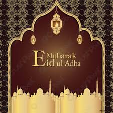 See more about eid mubarak, islam and eid. Eid Ul Adha Mubarak Mit Goldener Moscheelaterne Isoliert Auf Braunem Stock Vektorgrafi Crushpixel