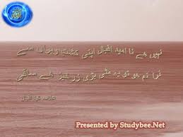 Iqbal poetry on muslims - Studybee.Net